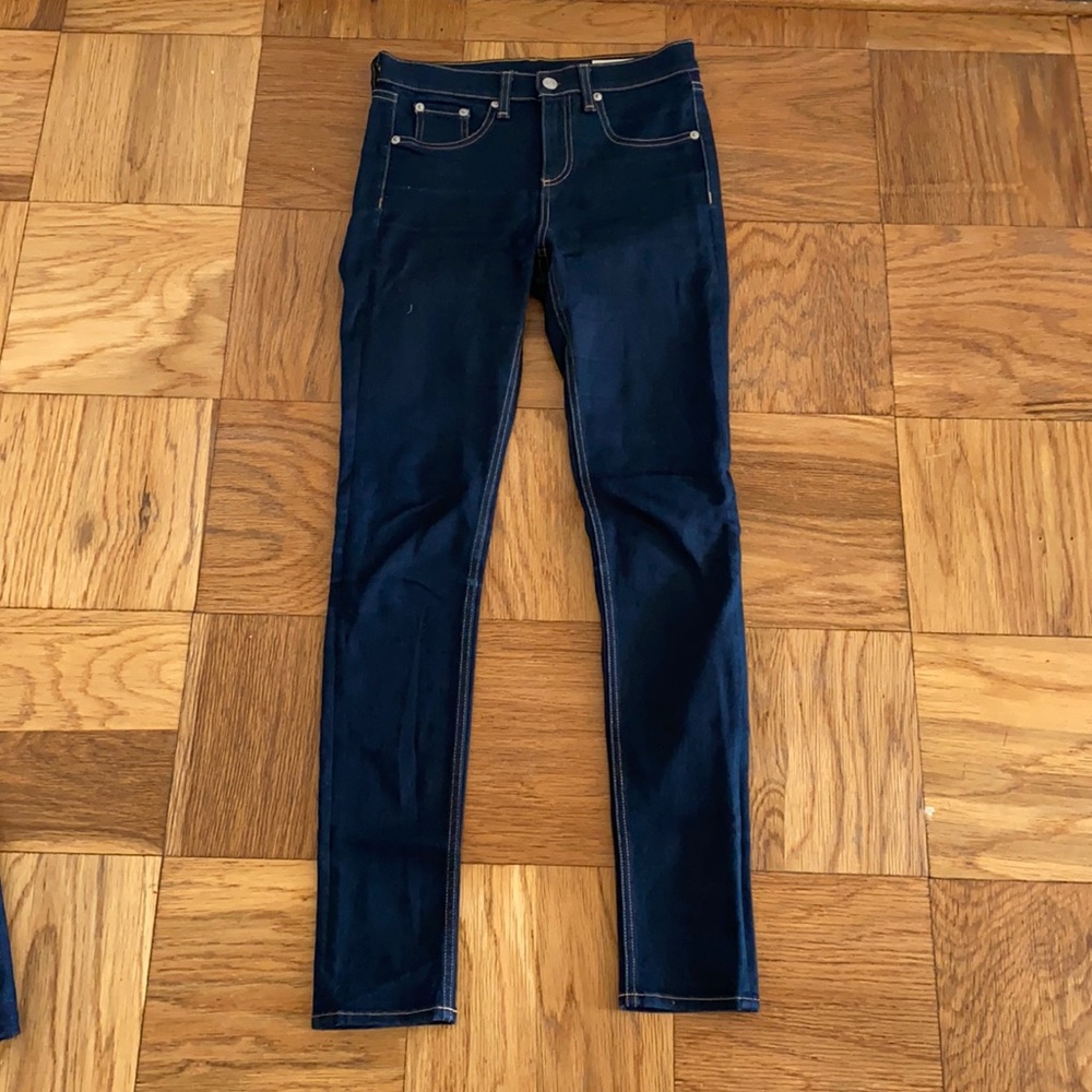 Rag & Bone 10inch high rise skinny 26